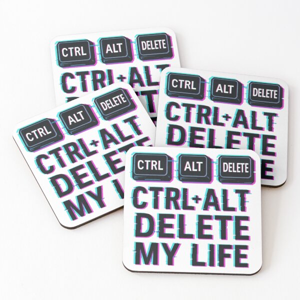 Item preview, Ctrl + Alt + Delete My Life designed and sold by Random 00.