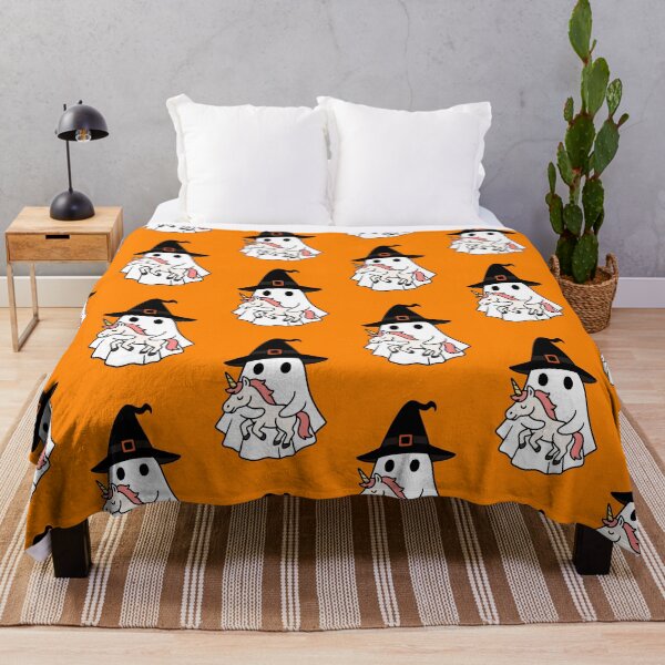 Item preview, Unicorn Halloween Ghost Witch Hat Animal Lovers Boys Girls Kids designed and sold by FurryHavenPH.