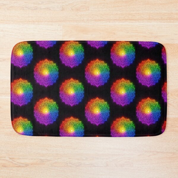 Item preview, LIGHT RAINBOW MANDALA designed and sold by LALEELALA.