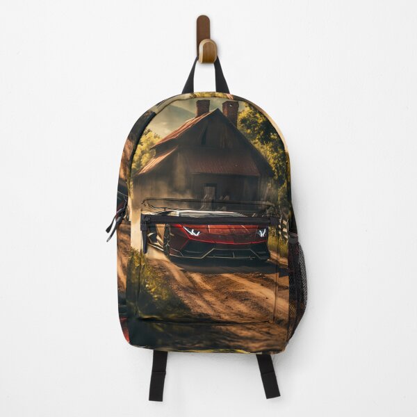 Item preview, Supercar Kicks Up Dust on Countryside Road designed and sold by RevUpDesign.