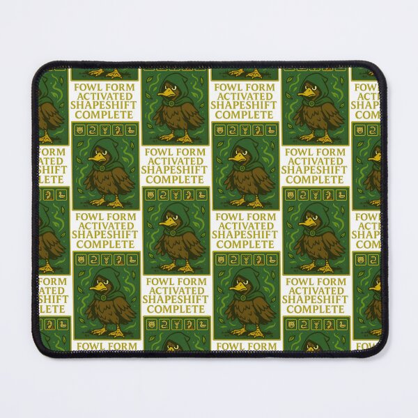 Item preview, Shapeshift Complete Fowl Form Activated Duck Druid T-Shirt designed and sold by TeeTimeTreasure.