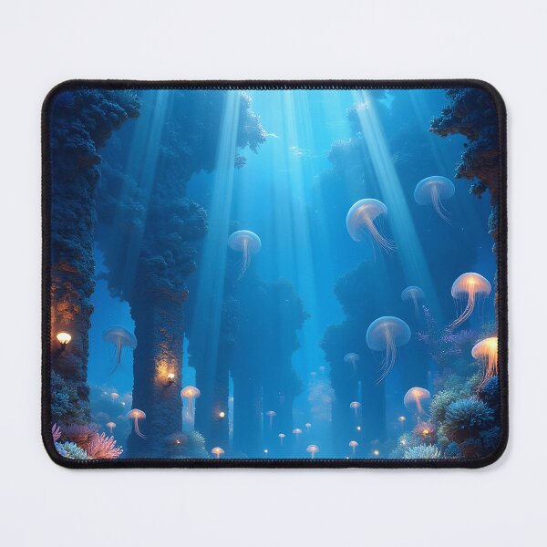 Item preview, Enchanted Underwater Forest designed and sold by oanaunciuleanu.