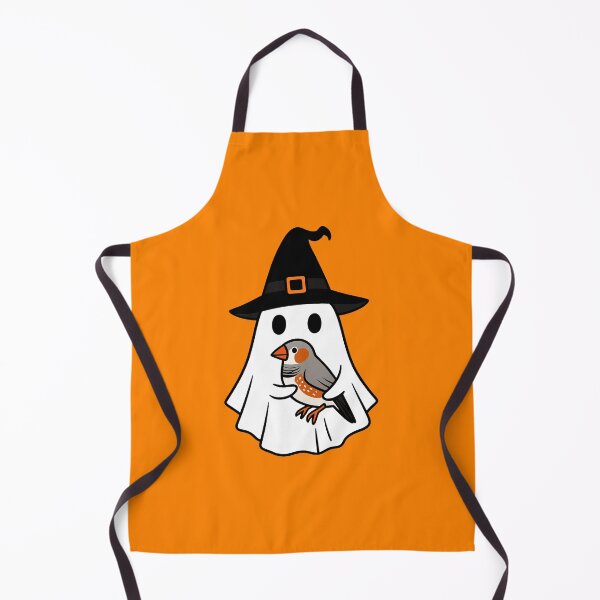 Item preview, Zebra Finch Halloween Ghost Witch Hat Animal Lovers Boys Girls Kids designed and sold by FurryHavenPH.