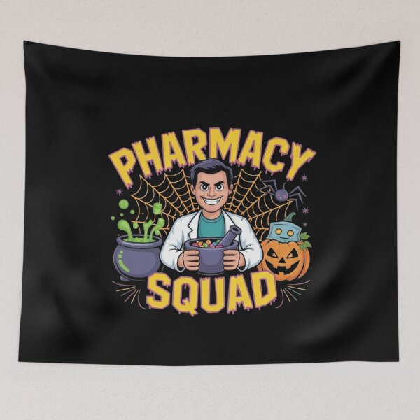 Item preview, Pharmacy Squad Halloween designed and sold by BHMARTS.