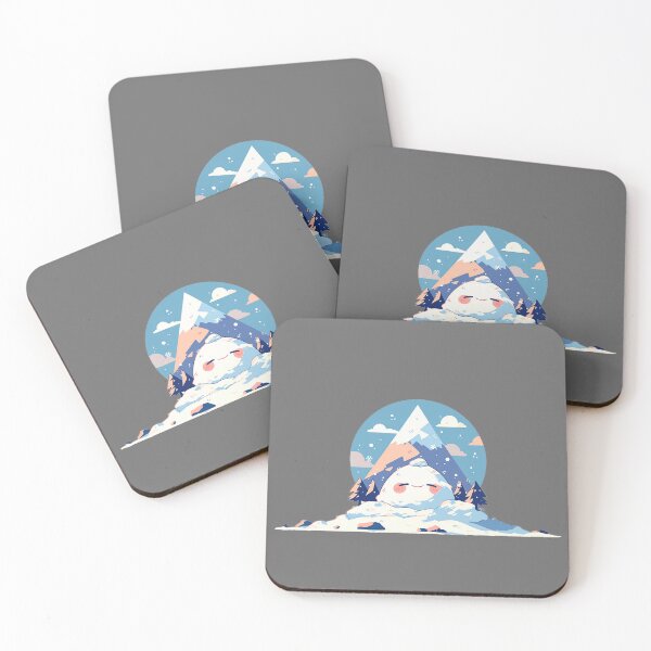 Item preview, Smiling Cartoon Mountain Scene designed and sold by Christian Weiss.