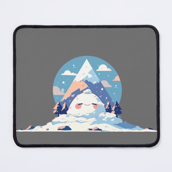 Item preview, Smiling Cartoon Mountain Scene designed and sold by Christian Weiss.