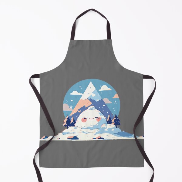 Item preview, Smiling Cartoon Mountain Scene designed and sold by Christian Weiss.