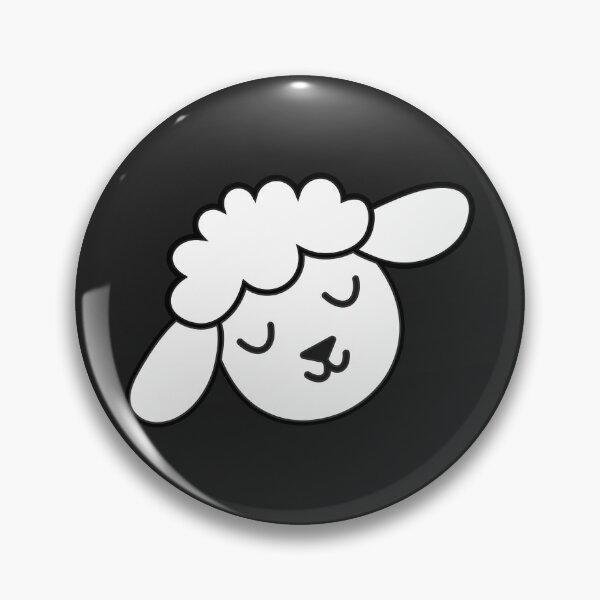 Item preview, Cute Cartoon sleeping Sheep Face  designed and sold by Tanysha54.