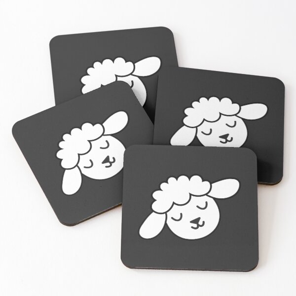 Item preview, Cute Cartoon sleeping Sheep Face  designed and sold by Tanysha54.