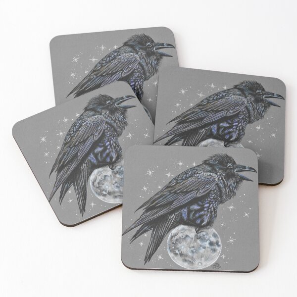 Item preview, Lunar Raven designed and sold by CozyRainRabbit.