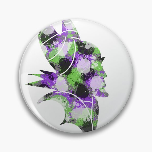 Item preview, Maleficent Splat Art designed and sold by HillelahLynn.