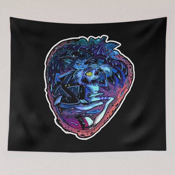 Item preview, Husk and Angel Dust strawberry designed and sold by angsty-angst.