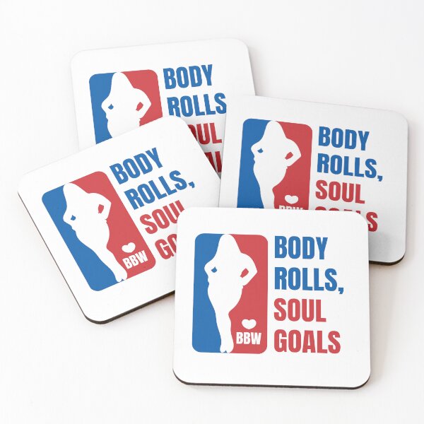 Item preview, Body Rolls, Soul Goals - BBW Quotes designed and sold by Fluffy Fabulous.