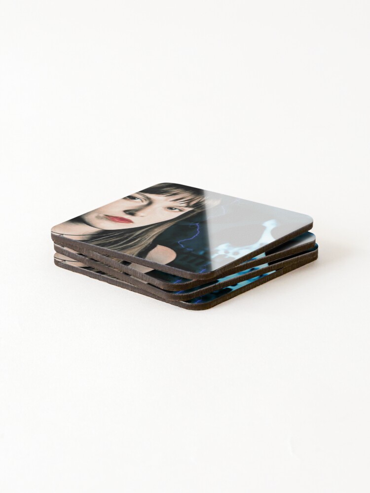 Thumbnail 4 of 5, Coasters (Set of 4), Final Destination - Clear Rivers designed and sold by handsofhorror.