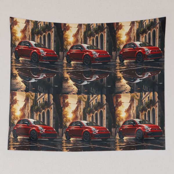 Item preview, Modern Small Car Captures Italian City Vibe designed and sold by RevUpDesign.