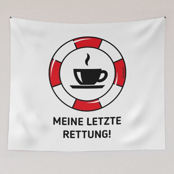 Item preview, My last resort! (Coffee / Coffee drinker / Coffee cup / POS / 2C) designed and sold by Roderix.