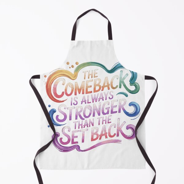 Item preview, The Comeback Is Always Stronger Than The Set Back gym motivation shirt, Sublimation Design designed and sold by Merchall store.