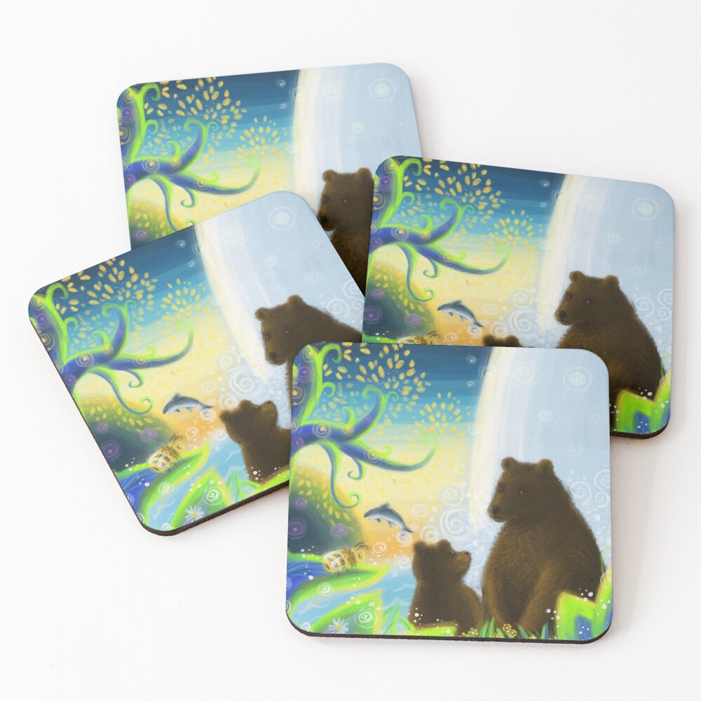 Item preview, Coasters (Set of 4) designed and sold by artdevi.