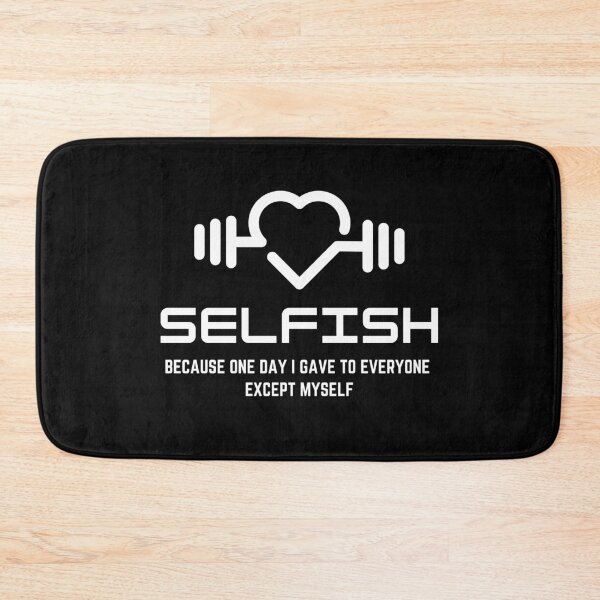 Item preview, Selfish Self love Fitness, Gym and CrossFit lifestyle designed and sold by OVERSAI.