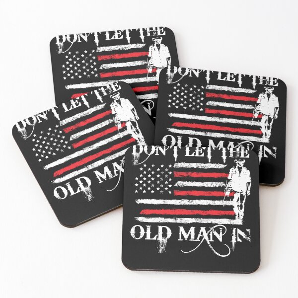 Item preview, Toby Keith Don't Let The Old Man In, American Flag, Courtesy of the Red, White, and Blue designed and sold by DistrictHype.