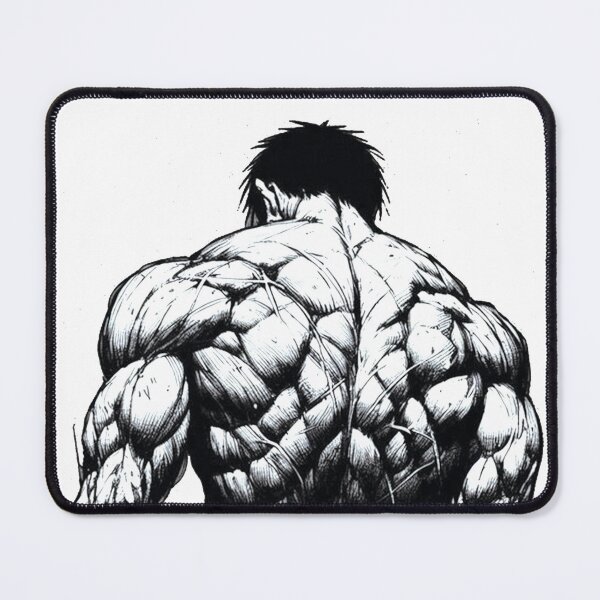 Item preview, Iron Back – Strength in Silence designed and sold by ZenAnimeWearz.