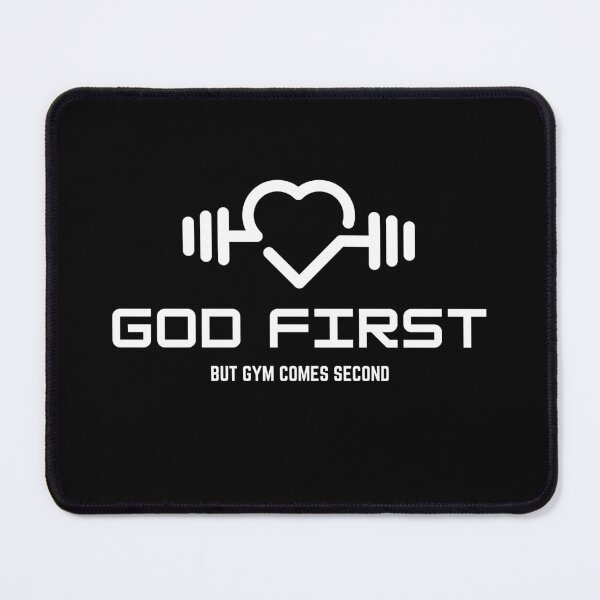 Item preview, God First but gym comes second designed and sold by OVERSAI.