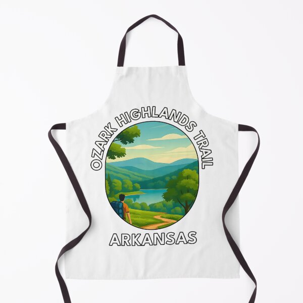 Item preview, Ozark Highlands Trail Arkansas Hiking Poster – Scenic Nature Travel Art designed and sold by inkNext.