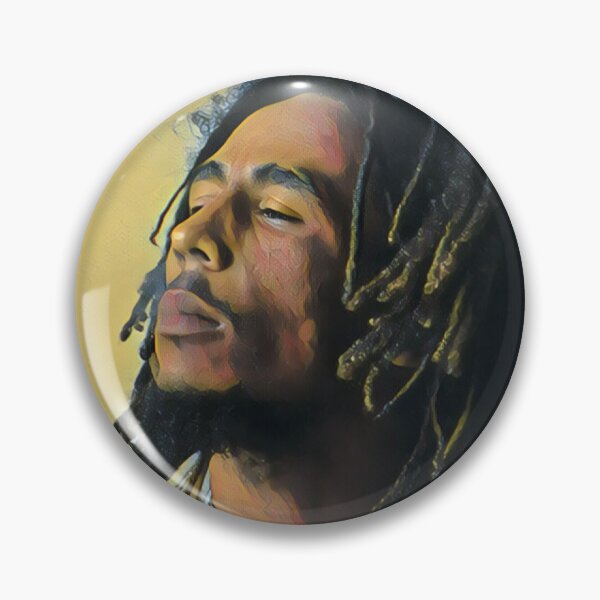 Item preview, Bob Marley portrait designed and sold by Pinkgnomie.