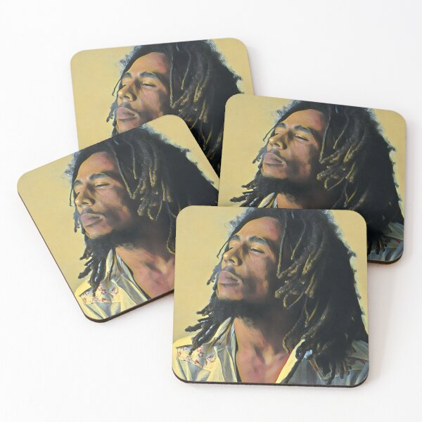 Item preview, Bob Marley portrait designed and sold by Pinkgnomie.