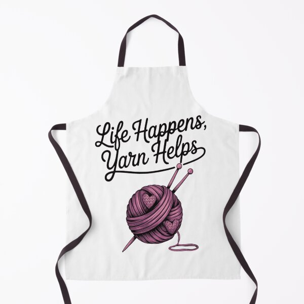 Artikelvorschau, Life Happens Yarn Helps Design, Häkelliebhaber, Lustiges Häkeln, Garnliebhaber, Bastelgeschenk, Geschenk für Garnliebhaber, Lustiger Häkelspruch entworfen und verkauft von Merchall store.