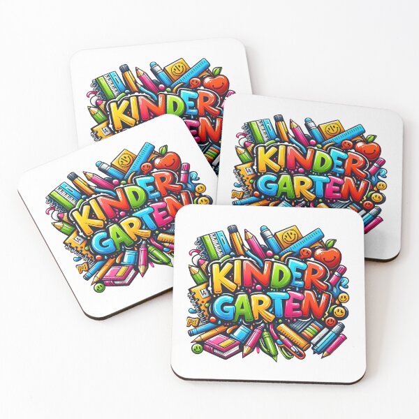 Item preview, Kindergarten cartoon back to school cute design designed and sold by CleanDecor.