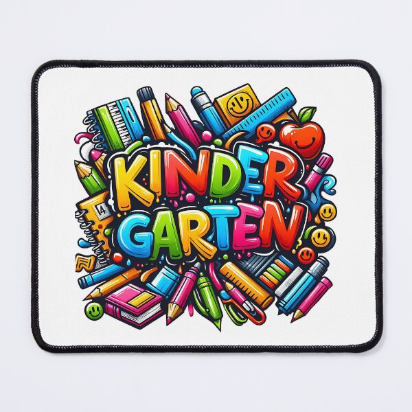 Item preview, Kindergarten cartoon back to school cute design designed and sold by CleanDecor.