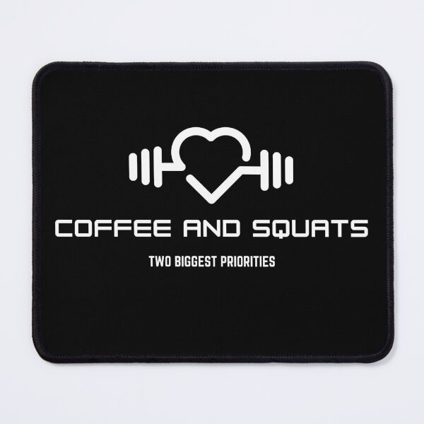 Item preview, Coffee and Squats Fitness, Gym and CrossFit lifestyle designed and sold by OVERSAI.