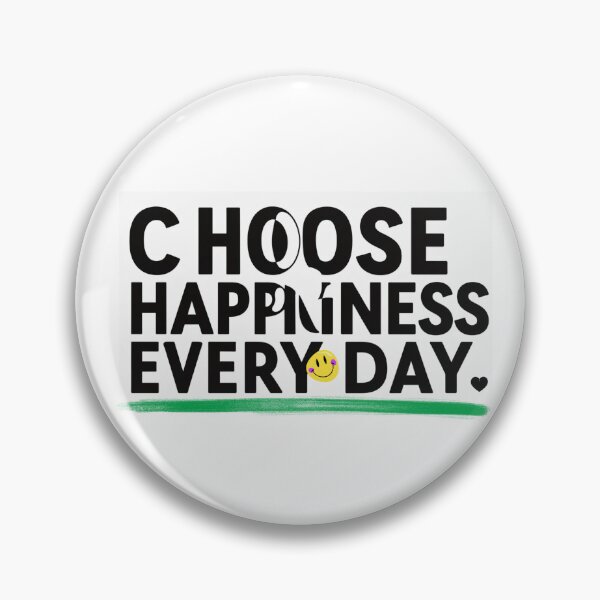 Item preview, Choisis le bonheur chaque jour – Citation positive. Choose Happiness Every Day – Positive Quote Design designed and sold by Drawingshirts.