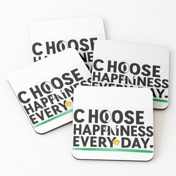 Item preview, Choisis le bonheur chaque jour – Citation positive. Choose Happiness Every Day – Positive Quote Design designed and sold by Drawingshirts.