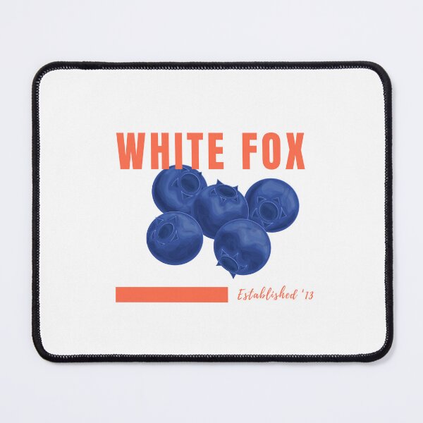 Item preview, Blueberry White Fox Tee designed and sold by InfiniteSticker.