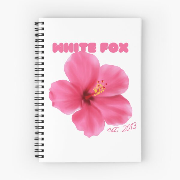 Item preview, Pink Hibiscus White Fox Tee designed and sold by InfiniteSticker.