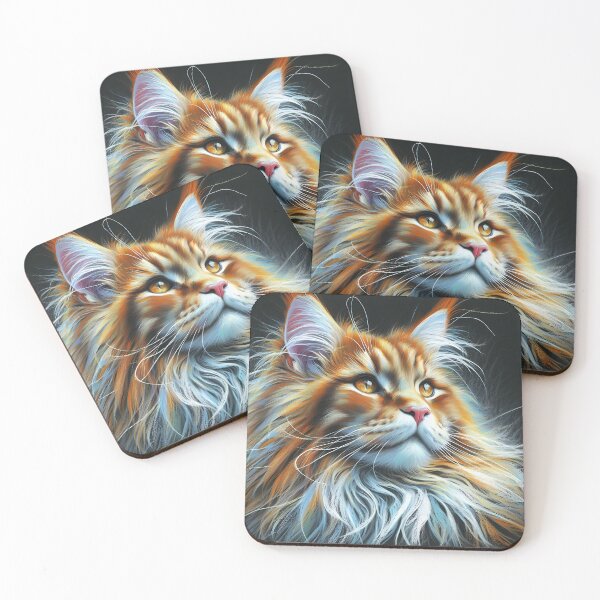 Item preview, Maine Coon Art #6 | Cat Lovers Collection designed and sold by ksgraphics222.