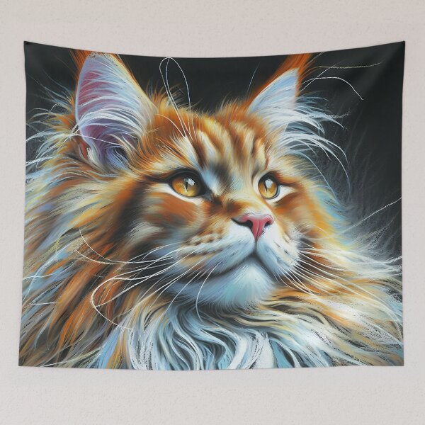 Item preview, Maine Coon Art #6 | Cat Lovers Collection designed and sold by ksgraphics222.