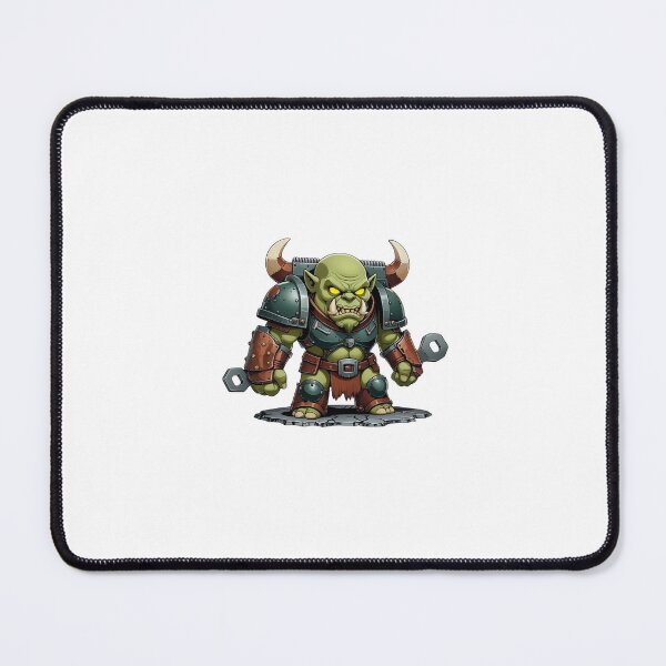 Item preview, Mini WAAAGH! Cute Ork Boss | Tiny Green Wrench Warrior designed and sold by ServoStudios.