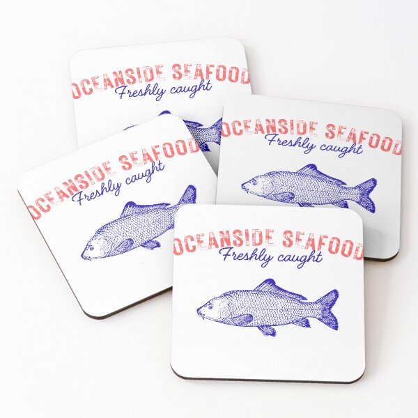 Item preview, Oceanside Seafood Tee designed and sold by InfiniteSticker.