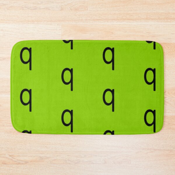 Item preview, Q Y2K Minimal Lowercase Letter Typography Design designed and sold by uncoXab.