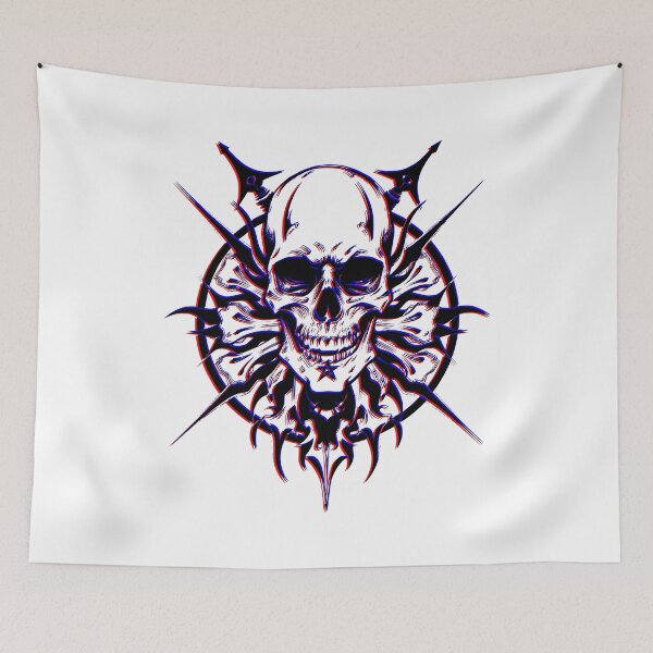 Item preview, Skull Cybersigilism - Chromatic Aberration designed and sold by LKozerski.
