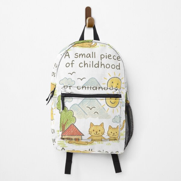 Item preview, Childhood Memory - A Cozy Day in Crayon Style designed and sold by RetroPawsDesign.