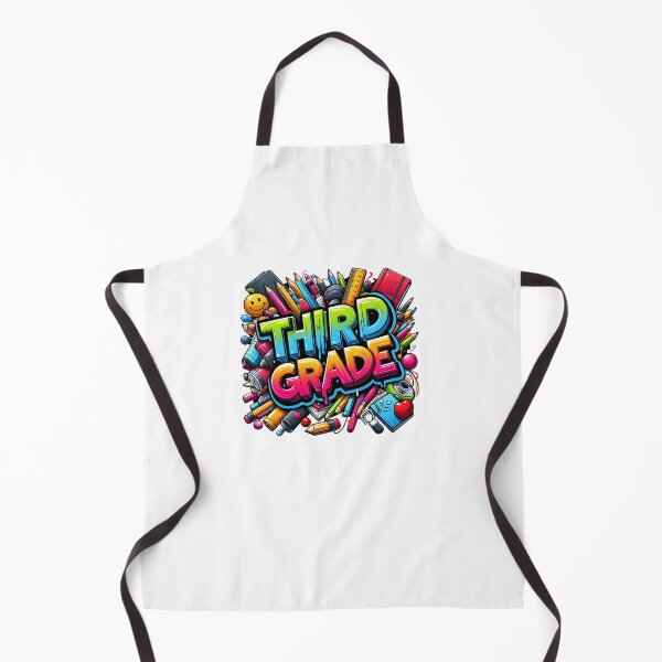 Item preview, Third Grade cute back to school cartoon design designed and sold by CleanDecor.