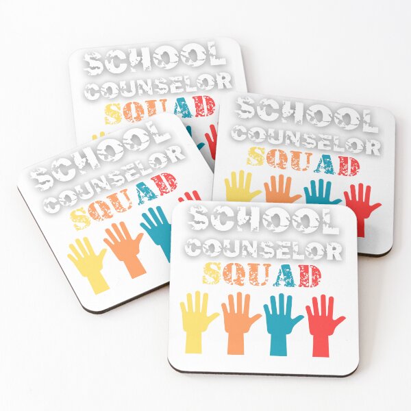Item preview, Colorful School Counselor Team Design – Support Squad Vibes designed and sold by PeteLawliiet.
