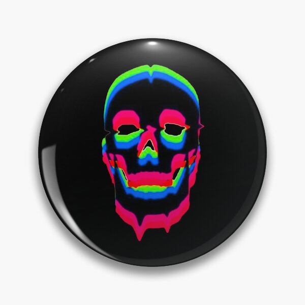 Item preview, Neon Skull: A Fiery Emblem of Mystery designed and sold by Ronny-Owiso.