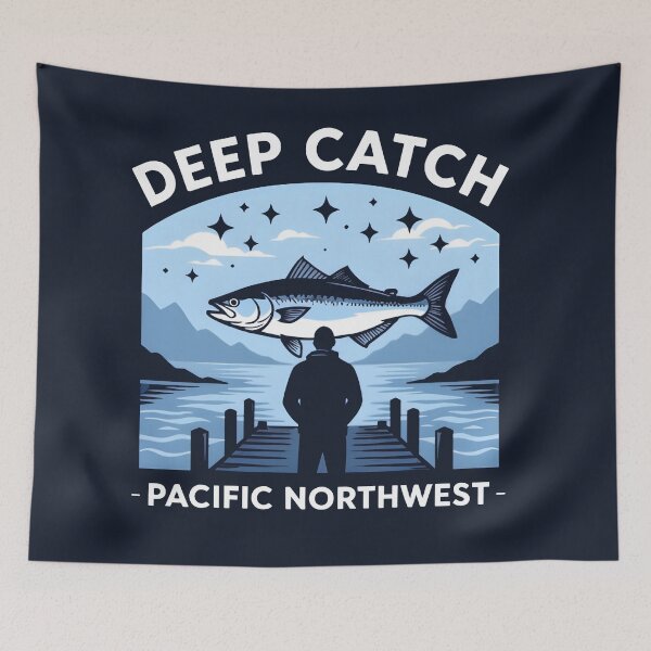 Item preview, Deep Catch – Pacific Northwest designed and sold by Uglyandcute.