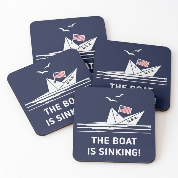 Item preview, The Boat Is Sinking! (United States Of America / USA / NEG) designed and sold by Roderix.