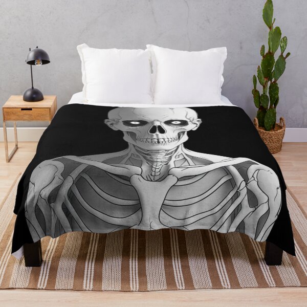 Item preview, Creepy Skeleton Artwork For Horror And Gothic Fans designed and sold by Shoot-The-Moon.
